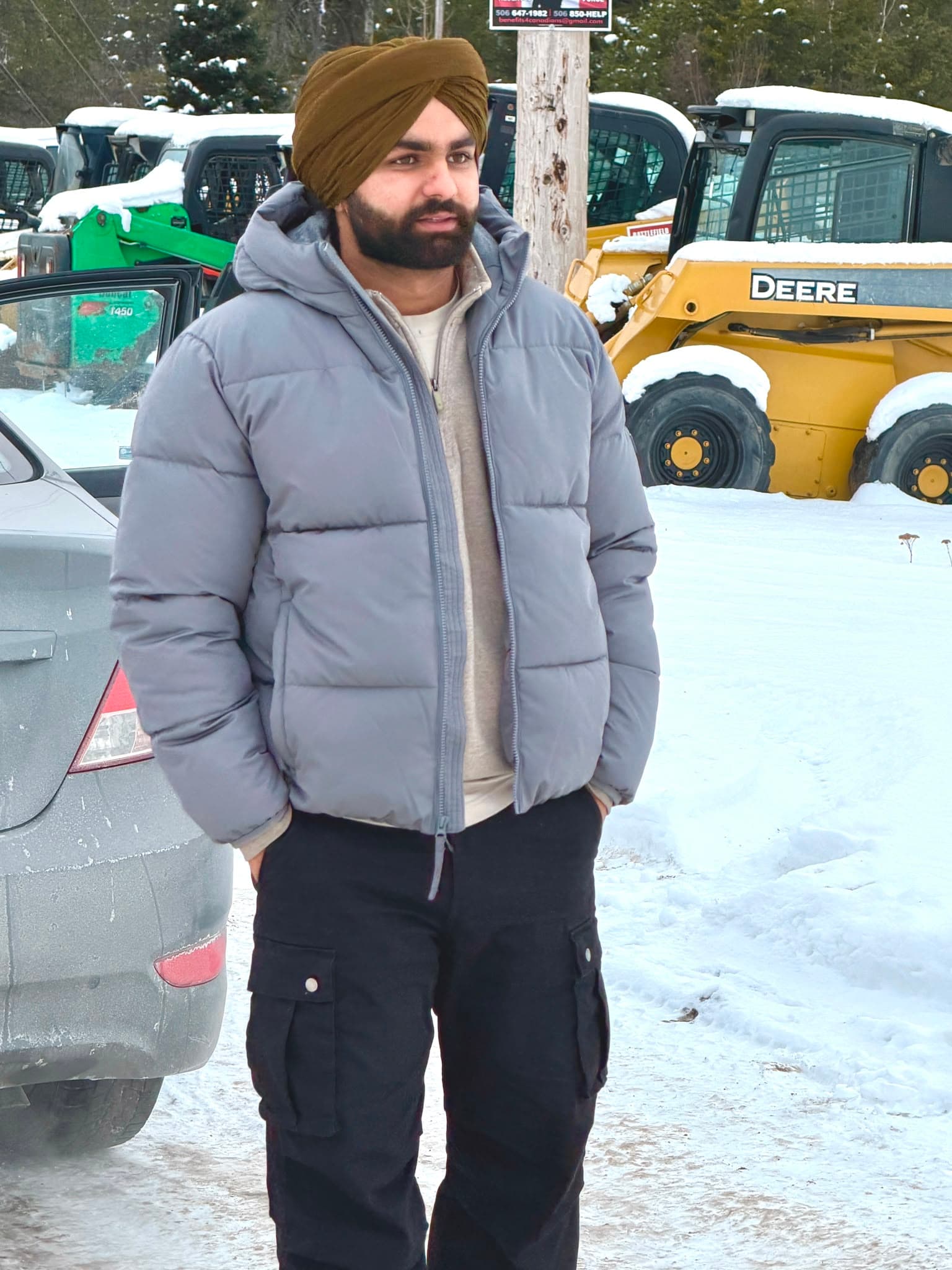 Antar Grewal, founder of AG Landscaping